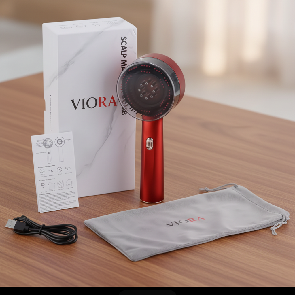 מכשיר הקסם של וויאורה – לטיפול ושיקום שורשי השיער