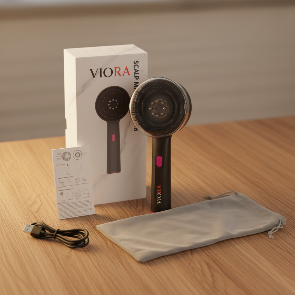 מכשיר הקסם של וויאורה – לטיפול ושיקום שורשי השיער